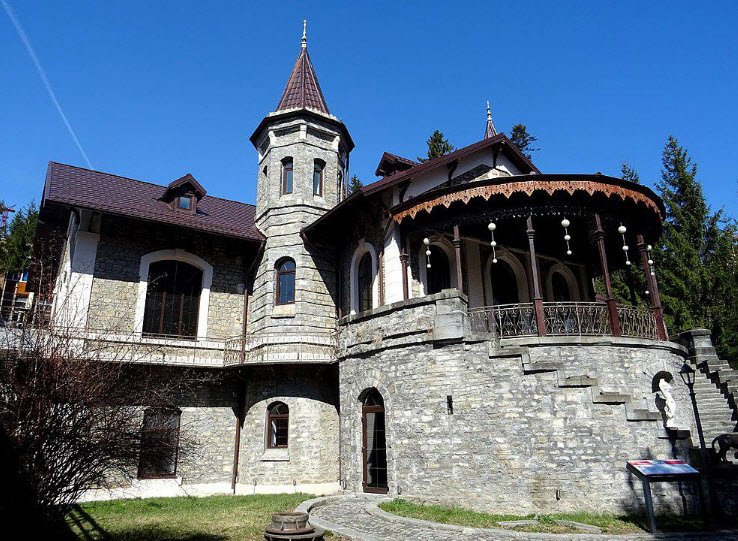 The Știrbey Castle, Sinaia, Romania, Romania